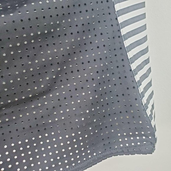 Joy Lab Striped Tank Top with Open Perforated Back - Picture 7 of 8